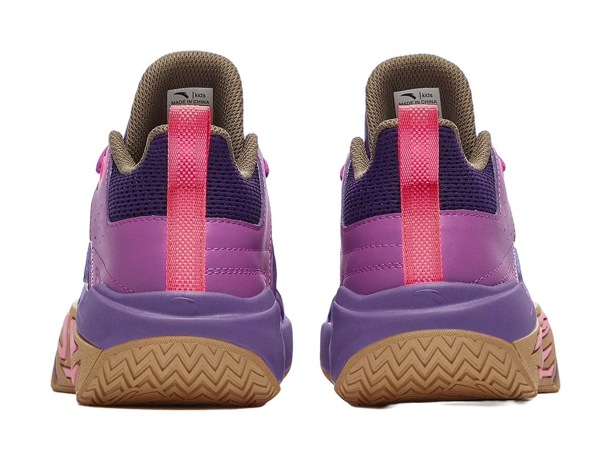 Antakids Cement Kryptonite Cushioning, Wear Resistant Low top Childrens Basketball Shoes Kids  vjsneaker.com