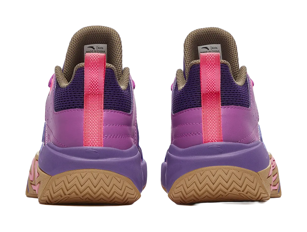 Antakids Cement Kryptonite Cushioning, Wear Resistant Low top Childrens Basketball Shoes Kids  vjsneaker.com