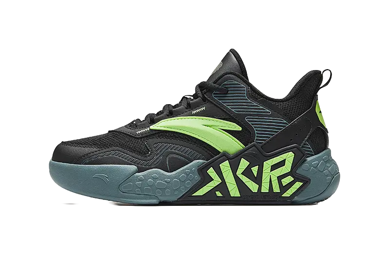 Antakids Cement Kryptonite Slip Resistant, Abrasion Resistant, Breathable Low Top Childrens Basketball Shoes 