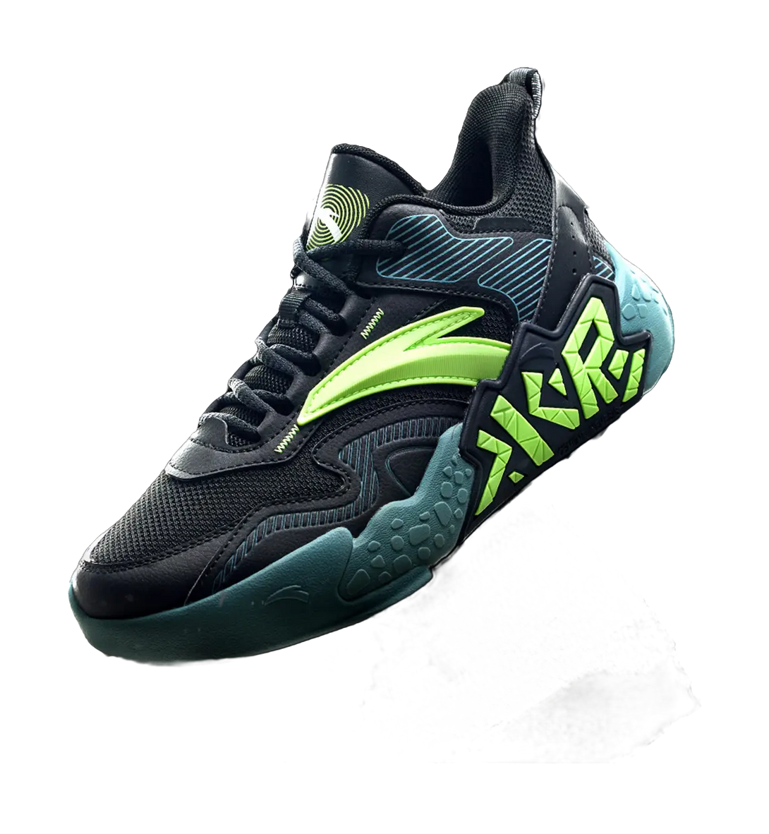 Antakids Cement Kryptonite Slip Resistant, Abrasion Resistant, Breathable Low Top Childrens Basketball Shoes 