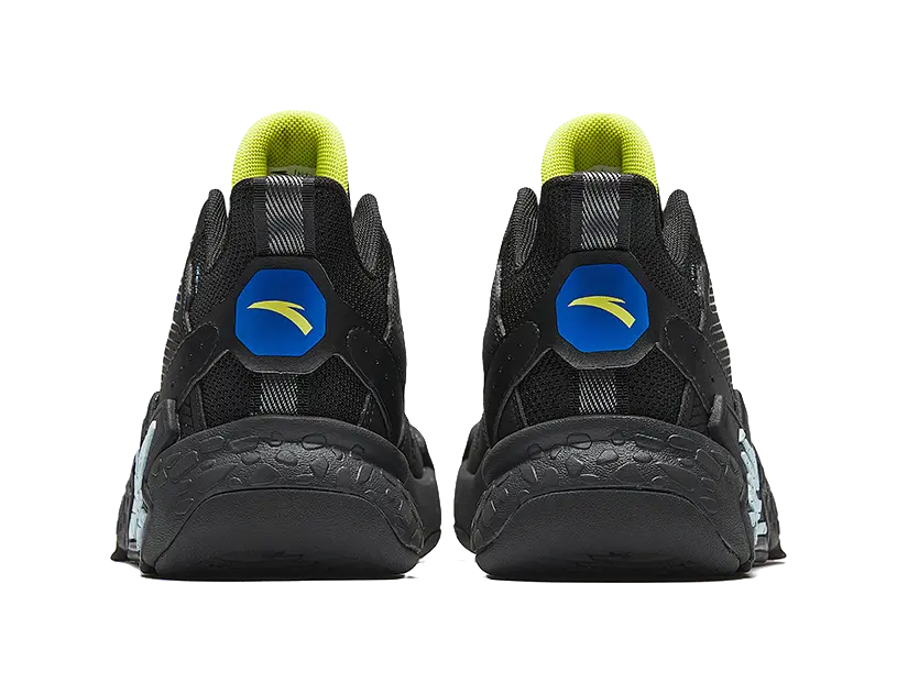 Antakids Cement Kryptonite Slip Resistant, Abrasion Resistant, Breathable Low Top Childrens Basketball Shoes 