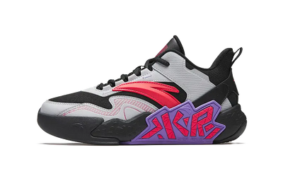 Antakids Cement Kryptonite Slip Resistant, Abrasion Resistant, Breathable Low Top Childrens Basketball Shoes 