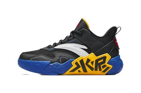 Antakids Cement Kryptonite Slip Resistant, Abrasion Resistant, Breathable Low Top Childrens Basketball Shoes  vjsneaker.com