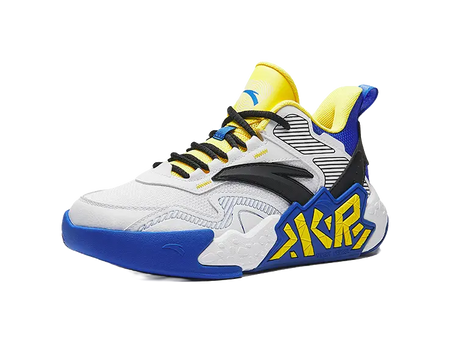 Antakids Cement Kryptonite Slip Resistant, Abrasion Resistant, Breathable Low Top Childrens Basketball Shoes  vjsneaker.com