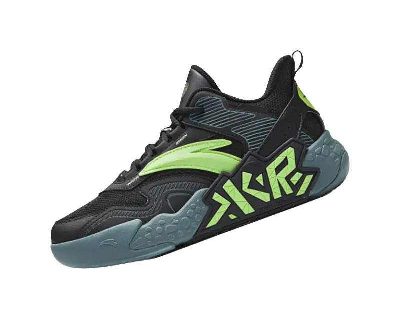 Antakids Cement Kryptonite Slip Resistant, Abrasion Resistant, Breathable Low Top Childrens Basketball Shoes  vjsneaker.com