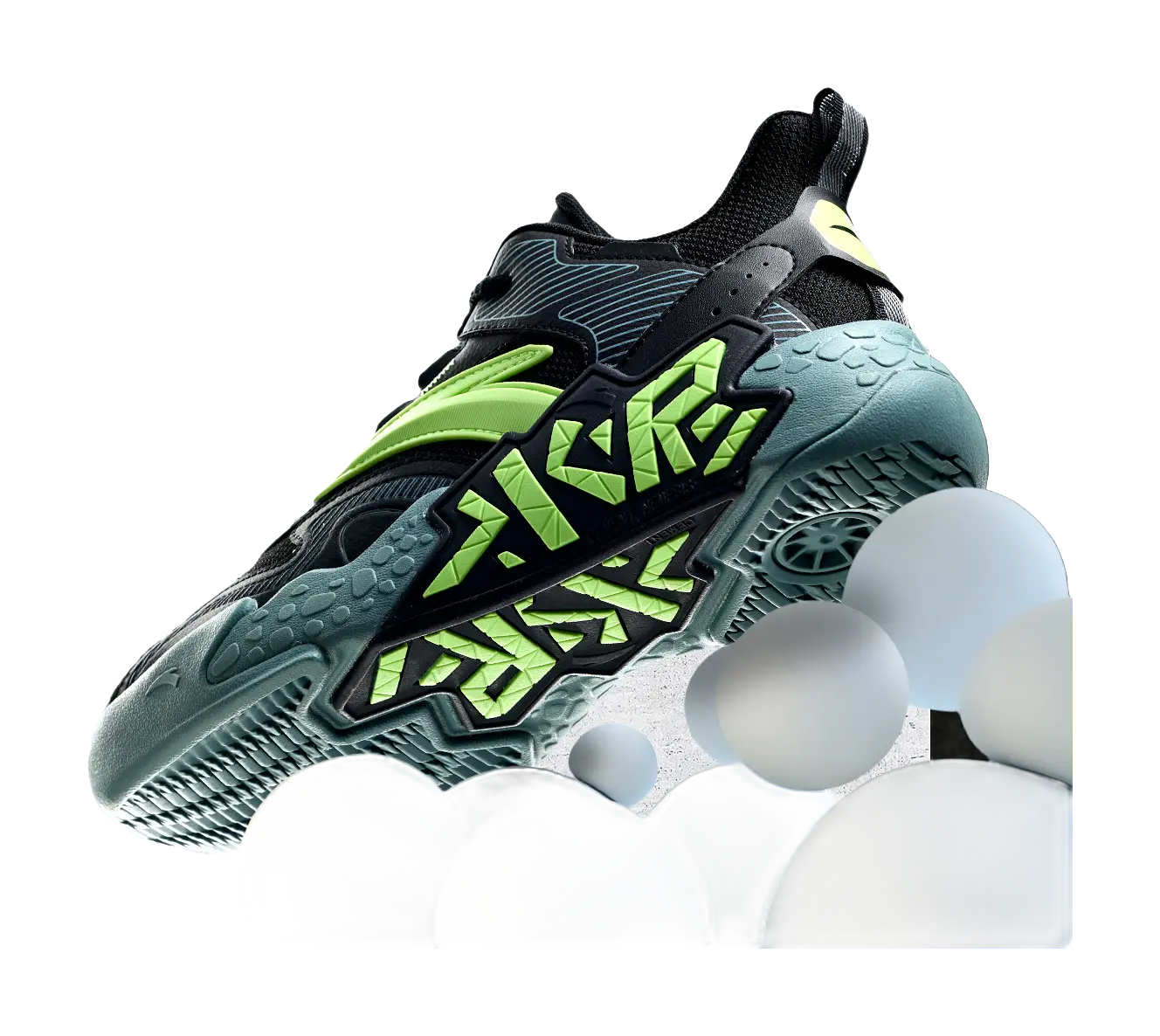 Antakids Cement Kryptonite Slip Resistant, Abrasion Resistant, Breathable Low Top Childrens Basketball Shoes  vjsneaker.com