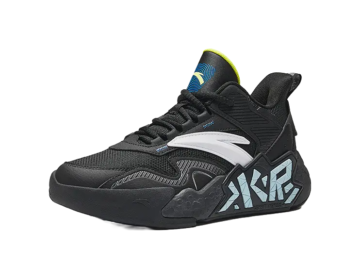 Antakids Cement Kryptonite Slip Resistant, Abrasion Resistant, Breathable Low Top Childrens Basketball Shoes  vjsneaker.com