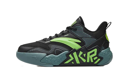 Antakids Cement Kryptonite Slip Resistant, Abrasion Resistant, Breathable Low Top Childrens Basketball Shoes  vjsneaker.com