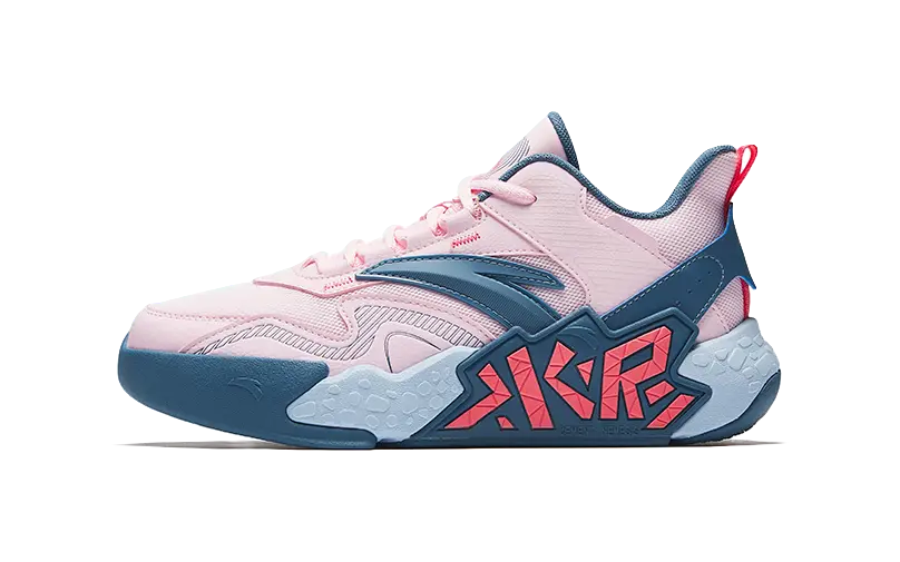 Antakids Cement Kryptonite Slip Resistant, Abrasion Resistant, Breathable Low Top Childrens Basketball Shoes  vjsneaker.com