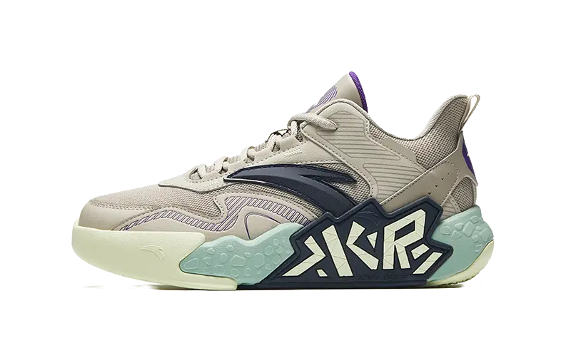 Antakids Cement Kryptonite Slip Resistant, Abrasion Resistant, Breathable Low Top Childrens Basketball Shoes  vjsneaker.com