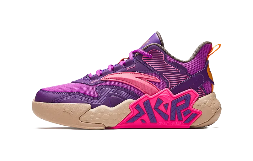 Antakids Cement Kryptonite Slip Resistant, Abrasion Resistant, Breathable Low Top Childrens Basketball Shoes  vjsneaker.com