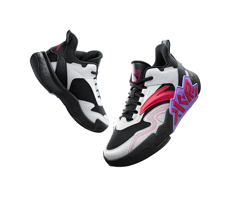 Antakids Cement Kryptonite Slip Resistant, Abrasion Resistant, Breathable Low Top Childrens Basketball Shoes  vjsneaker.com