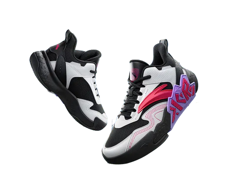 Antakids Cement Kryptonite Slip Resistant, Abrasion Resistant, Breathable Low Top Childrens Basketball Shoes  vjsneaker.com