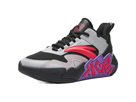 Antakids Cement Kryptonite Slip Resistant, Abrasion Resistant, Breathable Low Top Childrens Basketball Shoes  vjsneaker.com