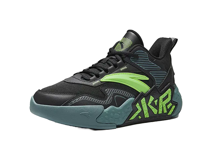 Antakids Cement Kryptonite Slip Resistant, Abrasion Resistant, Breathable Low Top Childrens Basketball Shoes  vjsneaker.com