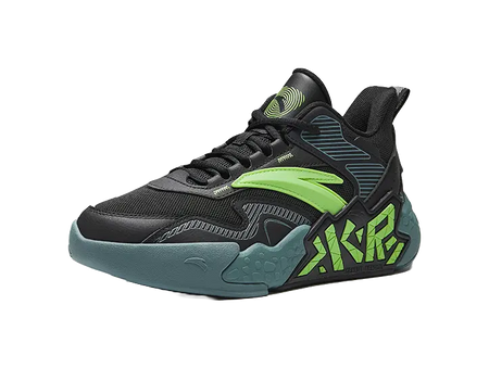 Antakids Cement Kryptonite Slip Resistant, Abrasion Resistant, Breathable Low Top Childrens Basketball Shoes  vjsneaker.com