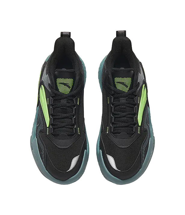 Antakids Cement Kryptonite Slip Resistant, Abrasion Resistant, Breathable Low Top Childrens Basketball Shoes  vjsneaker.com