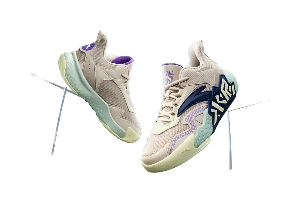 Antakids Cement Kryptonite Slip Resistant, Abrasion Resistant, Breathable Low Top Childrens Basketball Shoes  vjsneaker.com