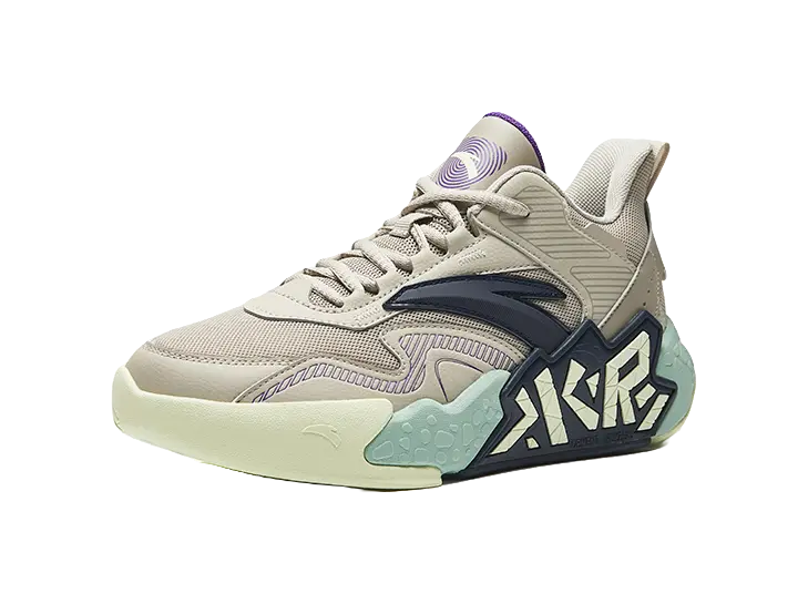 Antakids Cement Kryptonite Slip Resistant, Abrasion Resistant, Breathable Low Top Childrens Basketball Shoes  vjsneaker.com