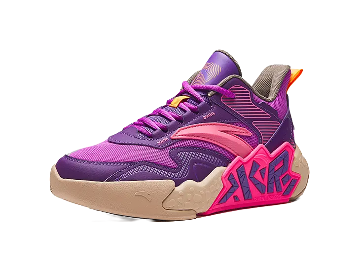 Antakids Cement Kryptonite Slip Resistant, Abrasion Resistant, Breathable Low Top Childrens Basketball Shoes  vjsneaker.com