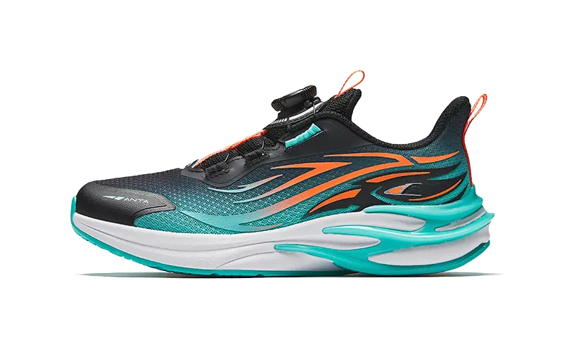 Antakids Chiyan Rebound Breathable Lightweight Cushioning Low top Kids Running Shoes Kids  vjsneaker.com