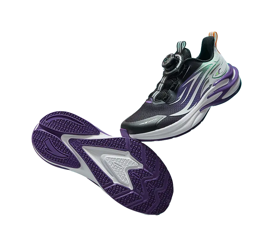 Antakids Chiyan Rebound Breathable Lightweight Cushioning Low top Kids Running Shoes Kids  vjsneaker.com