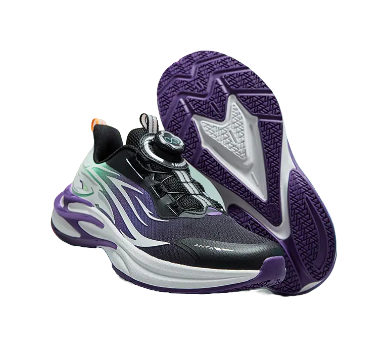 Antakids Chiyan Rebound Breathable Lightweight Cushioning Low top Kids Running Shoes Kids  vjsneaker.com