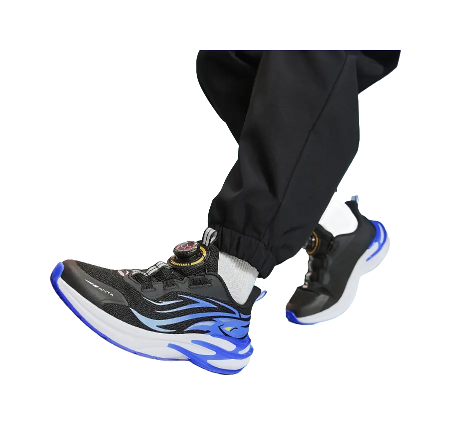 Antakids Chiyan Rebound Breathable Lightweight Cushioning Low top Kids Running Shoes Kids  vjsneaker.com