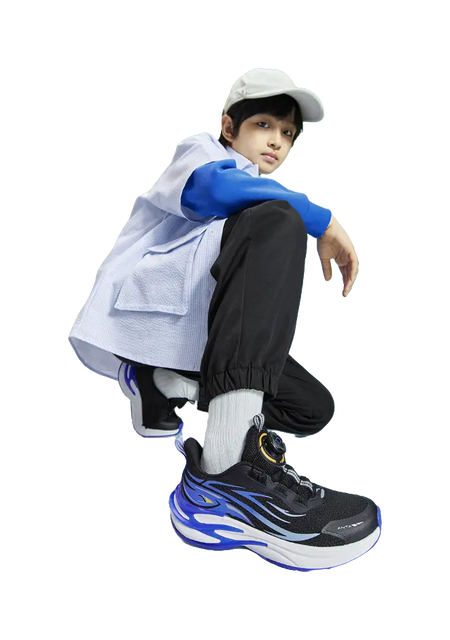 Antakids Chiyan Rebound Breathable Lightweight Cushioning Low top Kids Running Shoes Kids  vjsneaker.com