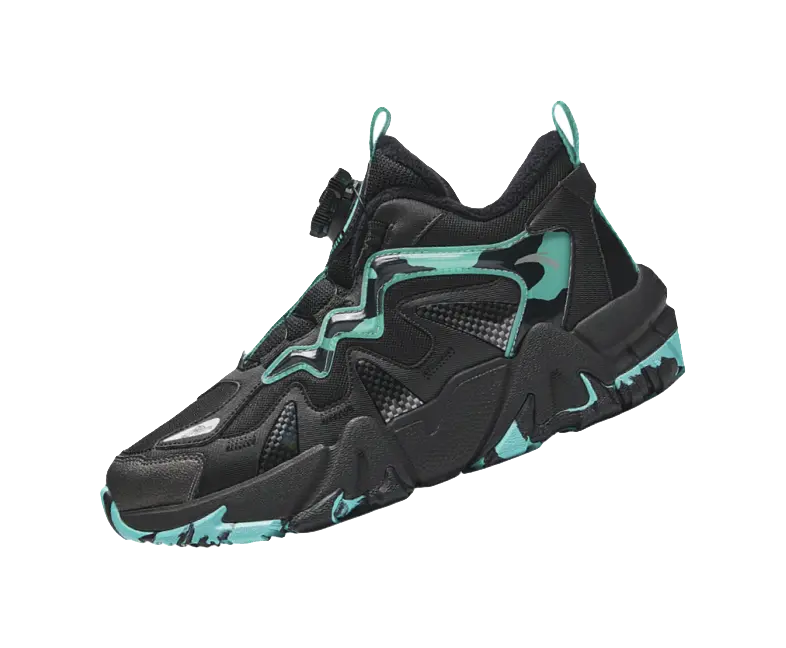 Antakids Slip Resistant, Abrasion Resistant, Thermal Mid top Kids Lifestyle Shoes Black Kids  vjsneaker.com