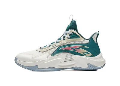 Antakids Trial Slip Resistant, Abrasion Resistant, Breathable Low top Childrens Basketball Shoes 