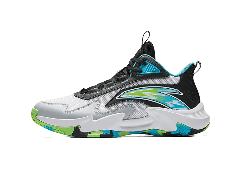 Antakids Trial Slip Resistant, Abrasion Resistant, Breathable Low top Childrens Basketball Shoes 