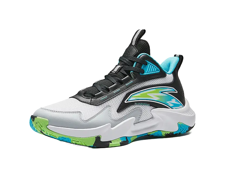 Antakids Trial Slip Resistant, Abrasion Resistant, Breathable Low top Childrens Basketball Shoes 