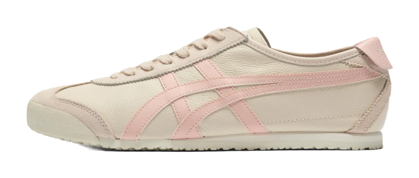 Asics Onitsuka Tiger Mexico 66 Oatmeal Ginger Peach Womens  vjsneaker.com