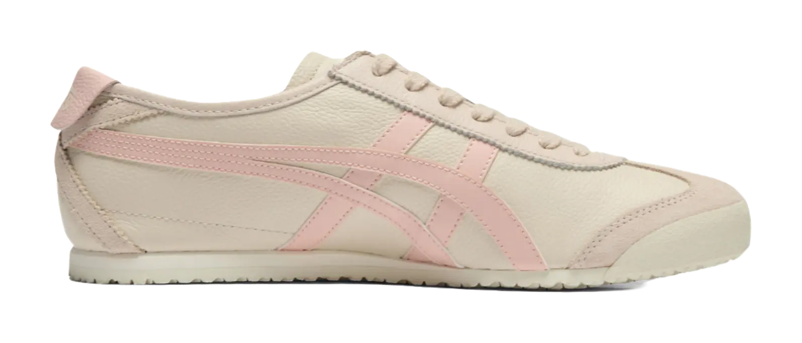 Asics Onitsuka Tiger Mexico 66 Oatmeal Ginger Peach Womens  vjsneaker.com