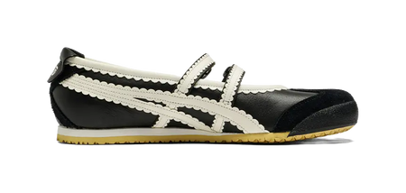 Asics Onitsuka Tiger Mexico 66 Tgrs Black Cream Womens  vjsneaker.com