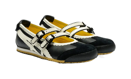 Asics Onitsuka Tiger Mexico 66 Tgrs Black Cream Womens  vjsneaker.com