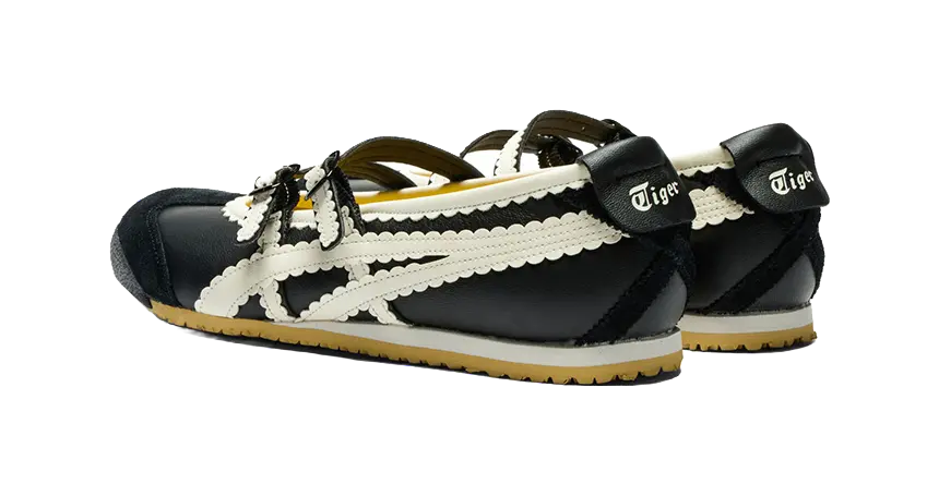 Asics Onitsuka Tiger Mexico 66 Tgrs Black Cream Womens  vjsneaker.com