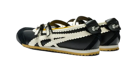 Asics Onitsuka Tiger Mexico 66 Tgrs Black Cream Womens  vjsneaker.com