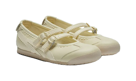 Asics Onitsuka Tiger Mexico 66 Tgrs Ivory Cream Womens  vjsneaker.com