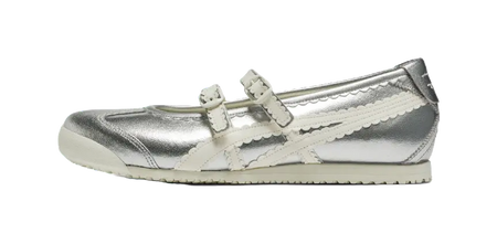 Asics Onitsuka Tiger Mexico 66 Tgrs Silver Cream Womens  vjsneaker.com