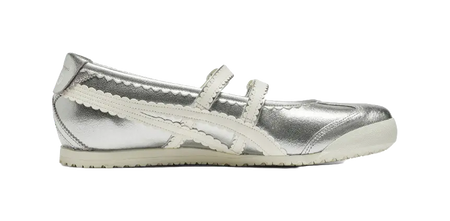 Asics Onitsuka Tiger Mexico 66 Tgrs Silver Cream Womens  vjsneaker.com