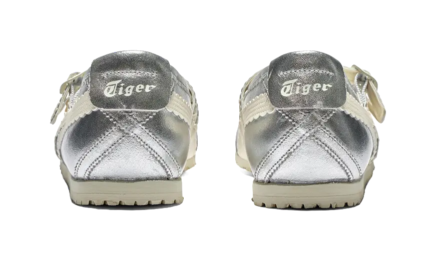 Asics Onitsuka Tiger Mexico 66 Tgrs Silver Cream Womens  vjsneaker.com