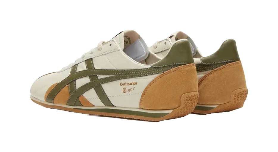 Asics Onitsuka Tiger Runspark Beige Olive Green Mustard Yellow  vjsneaker.com