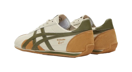Asics Onitsuka Tiger Runspark Beige Olive Green Mustard Yellow  vjsneaker.com