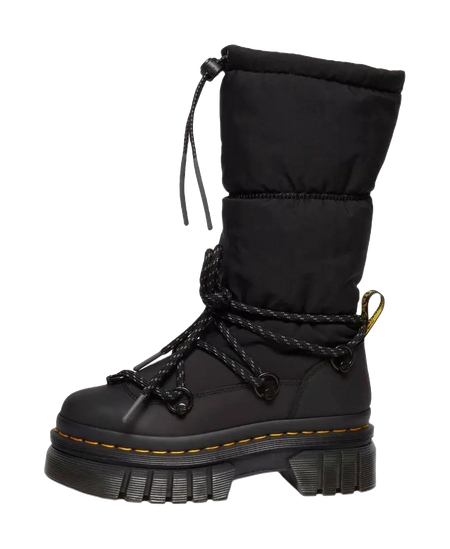 Audrick Wmns Dr.Martens Padded High Black  vjsneaker.com