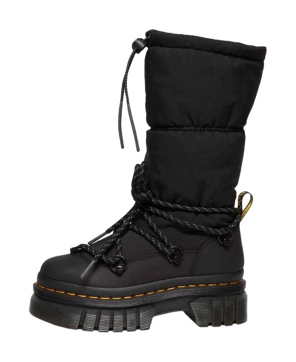 Audrick Wmns Dr.Martens Padded High Black  vjsneaker.com