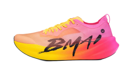 BMAI Jingtan 3.0 Turbo Support Abrasion Resistant Breathable Slip Resistant Low Top Running Shoes Unisex Golden Glow  vjsneaker.com