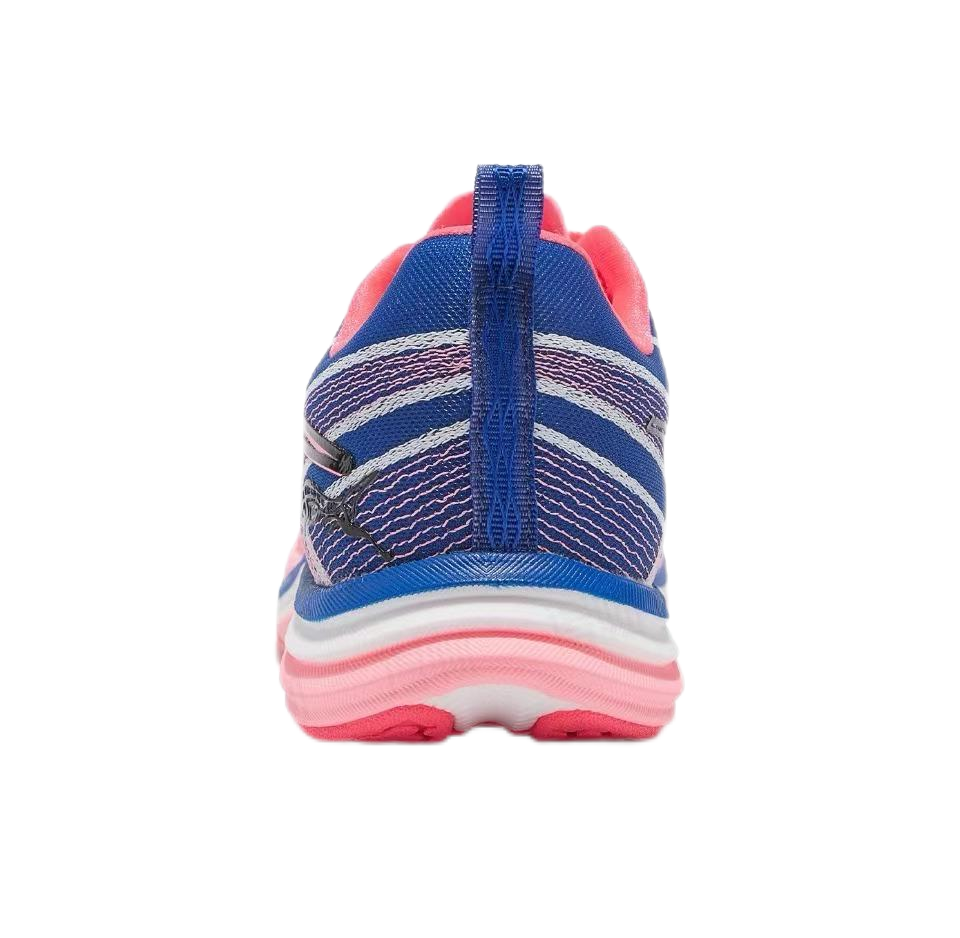 Back view of THANSHER Cheetah 2.0 Blue Pink Running Shoes Unisex Low-Top