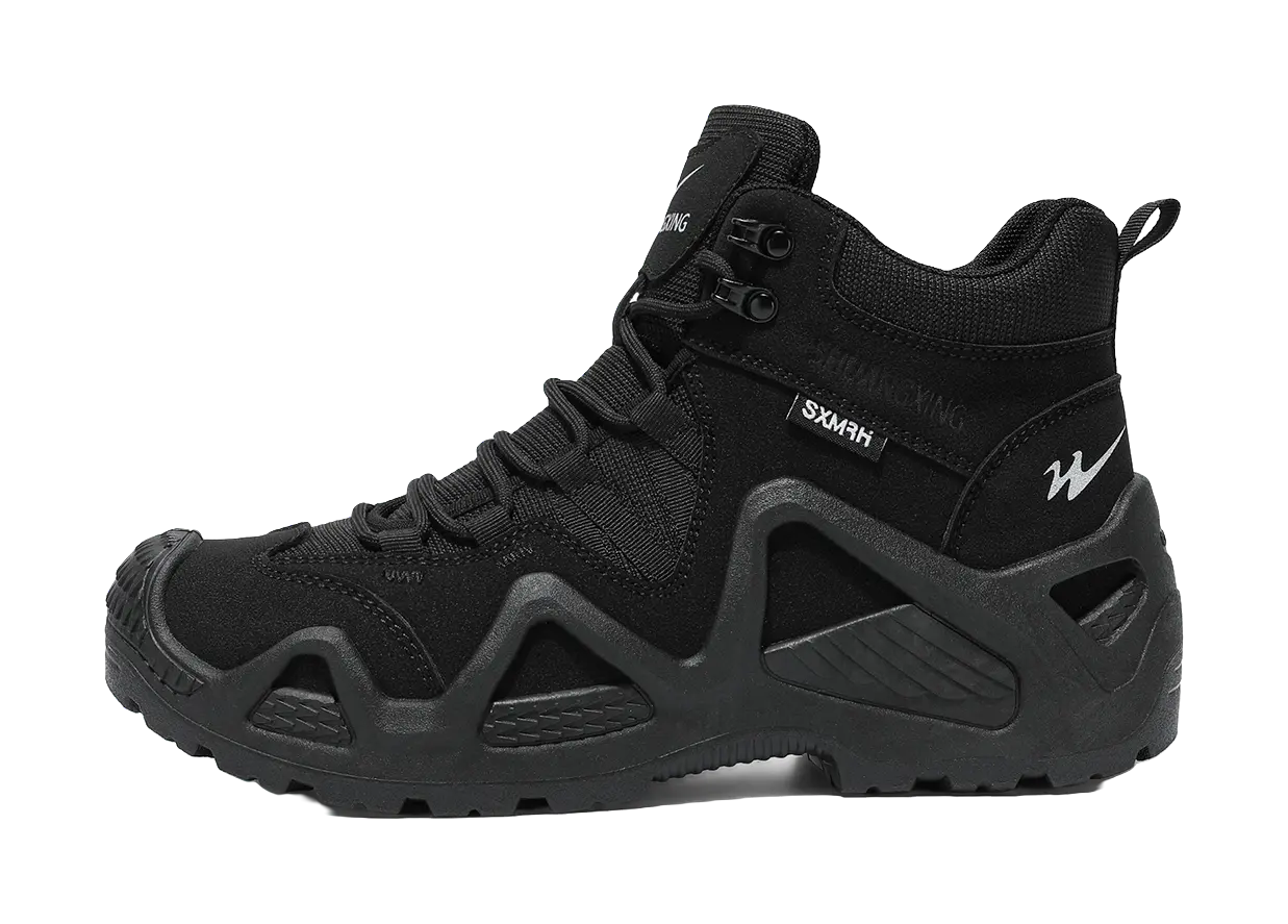 Binary High top Mountaineering Hiking Shoes Mens  VJSNEAKER